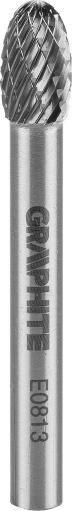 Graphite FREZ DO METALU HM TYP E (OWALNY) 8 X 13 MM TRZPIEŃ 6 X 45 MM 55H364 GRAPHITE