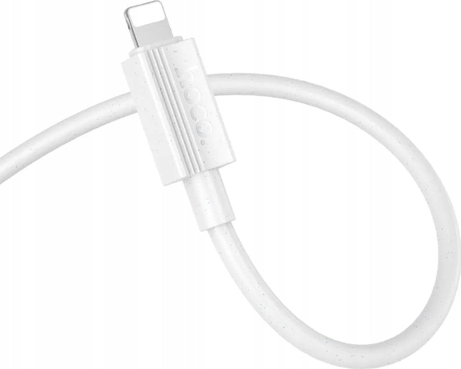 Kabel USB Hoco USB-C - Lightning 1 m Biały