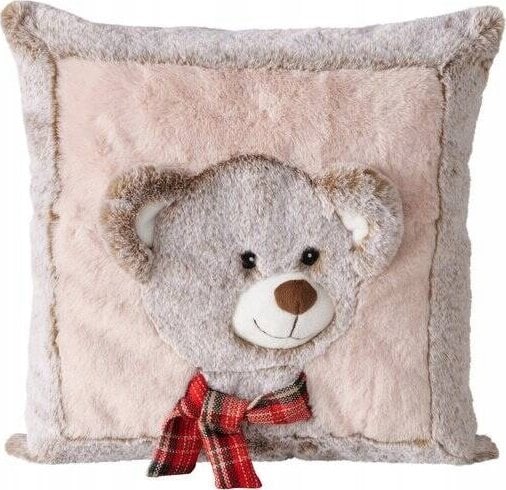 Boltze Home Poduszka z motywem pluszaka LEON, 35 x 35 cm