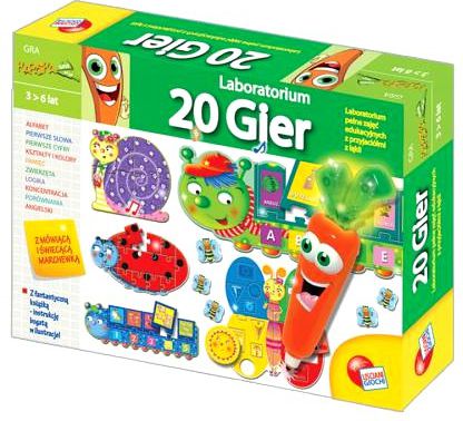 Lisciani Karotka Zestaw 20 gier - 38527