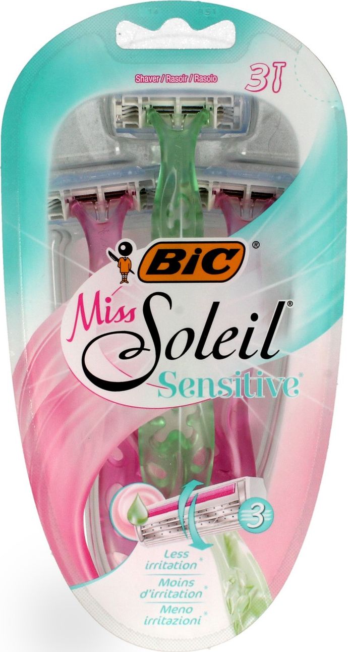 Bic Maszynka do golenia Miss Soleil 3 Sensitive 1op.-3szt