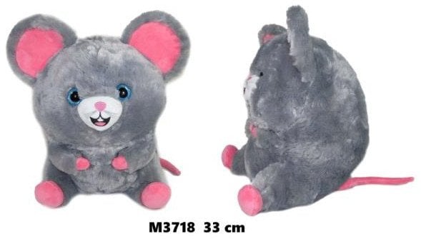 sun-day Maskotka Mysz 33cm siedząca kula 164599