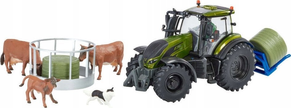 Tomy TOMY Britains Metalic Green Valtra zestaw 43323