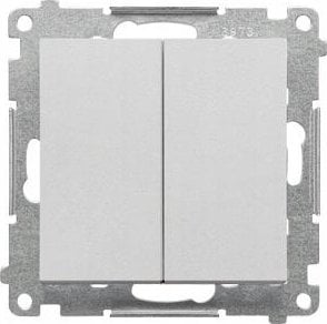 Kontakt-Simon Łącznik świecznikowy Kontakt-Simon 55 TW5.01/143 moduł 10 AX, 250V~, szybkozłącza aluminium mat