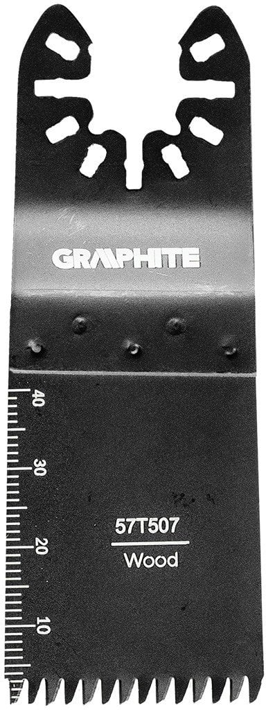 Brzeszczot do urządzenia wielofunkcyjnego, do cięcia wgłębnego, 10TPI, HCS, 34 mm