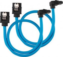 Corsair SATA - SATA, 0.3m, Niebieski (ZUAD-1055)