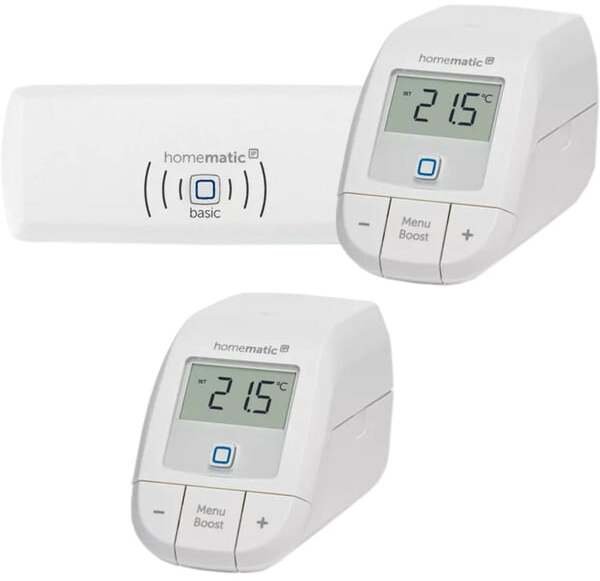 Homematic IP Starter Bundle Heizen Basic für 2 Heizkörper