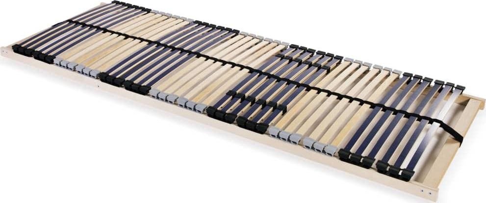 vidaXL Stelaż do łóżka z 42 listwami, drewno FSC, 7 stref, 70x200 cm