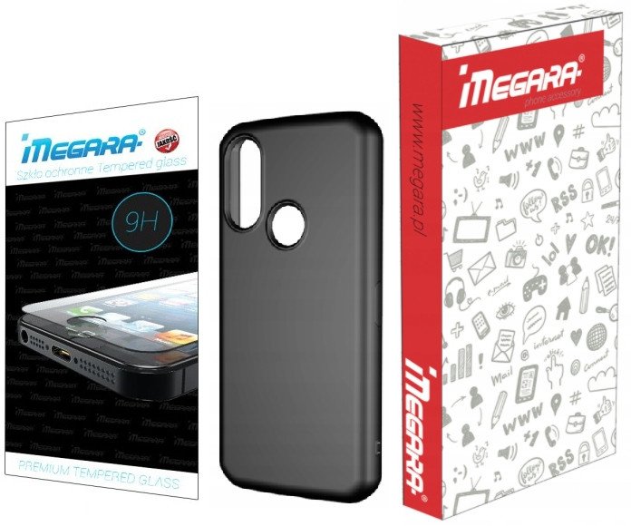 Etui Silikonowe + Szkło 9H Caterpillar Cat S62 Pro