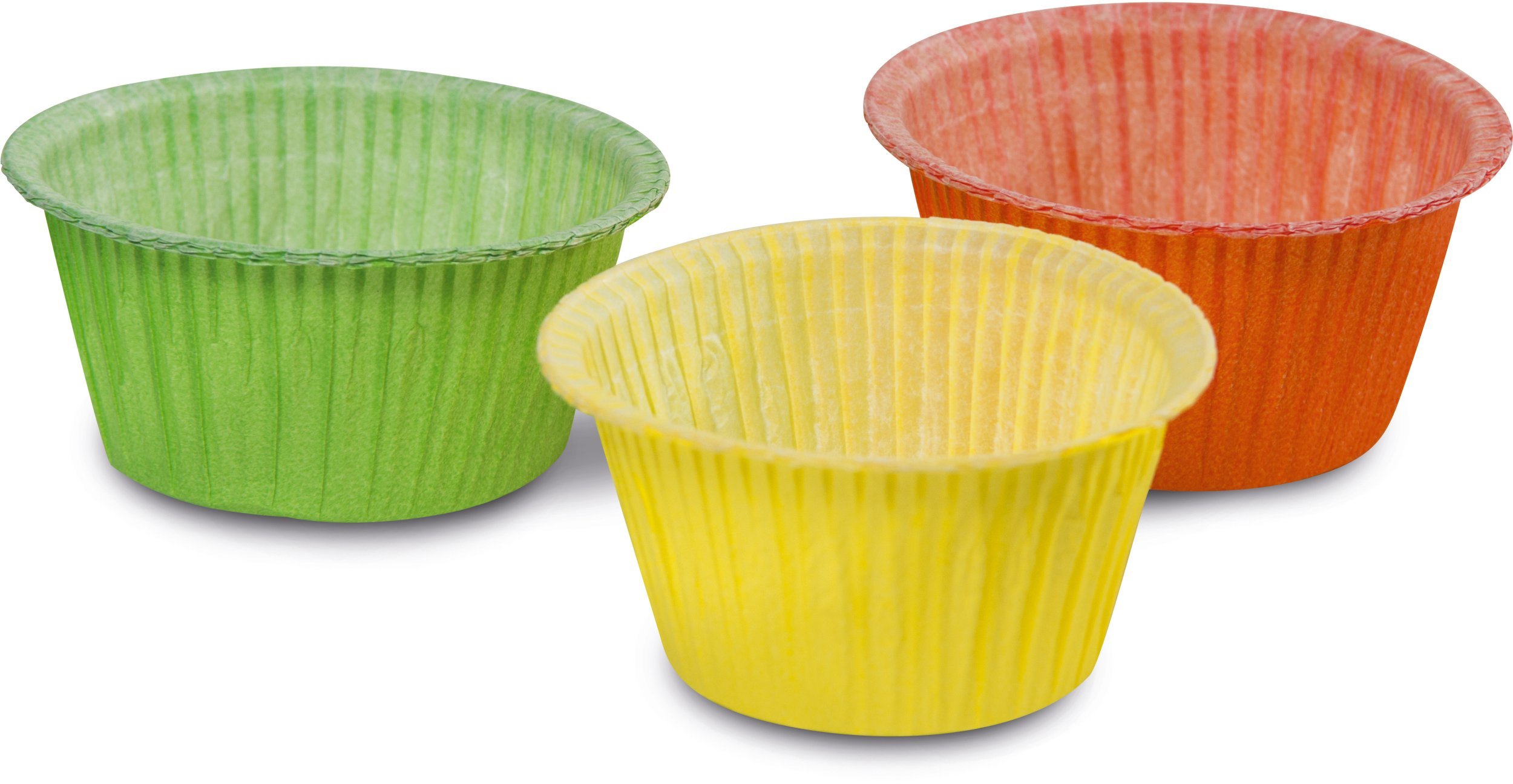 Keksinu papira forminas 6 gab. krasainas Easy Bake O 5 x 4 cm 8006043008623