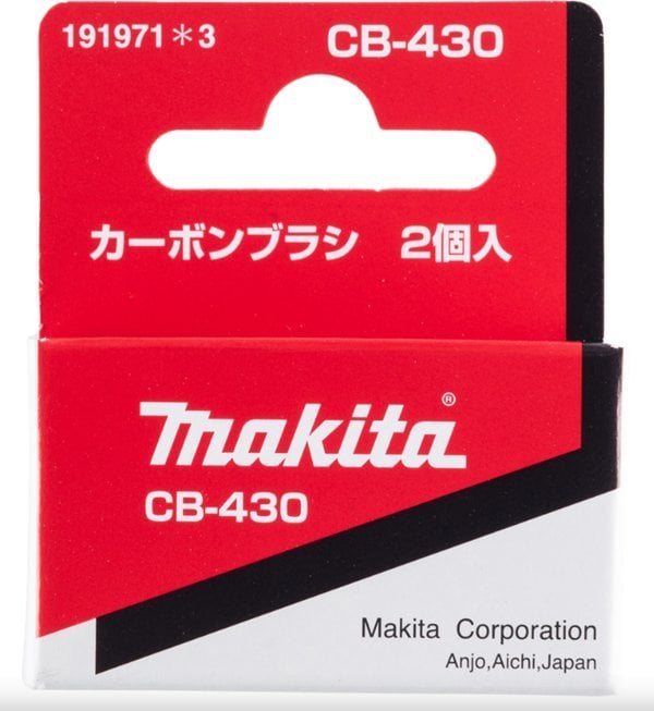 Makita CZ.MAKITA SZCZOTKI WĘGLOWE CB-430 2szt. M191971-3
