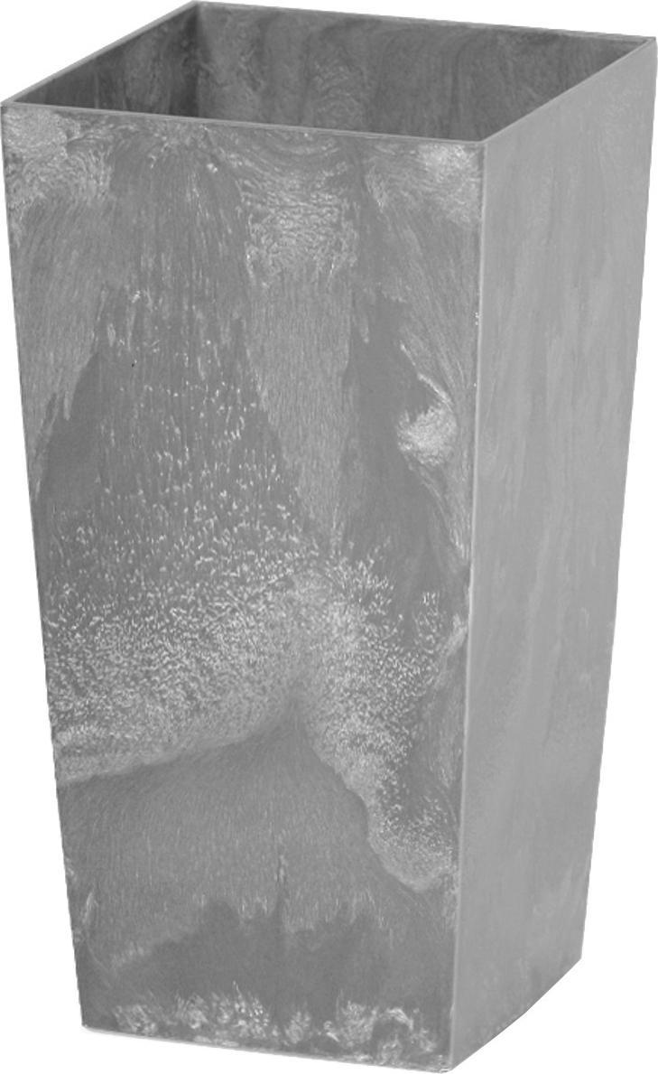 Prosperplast Doniczka Urbi Square Effect DURS125E marengo