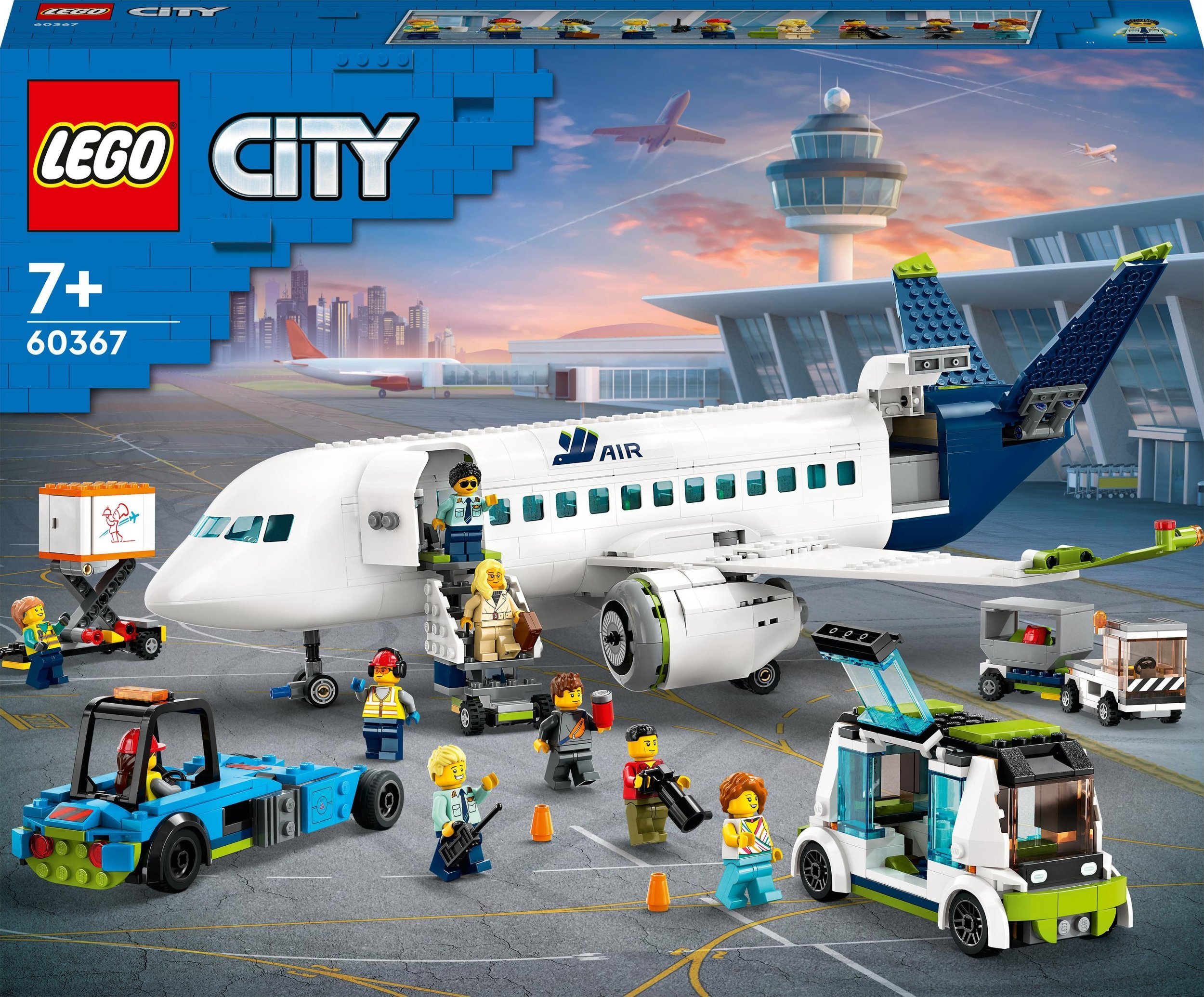 LEGO City Samolot pasażerski (60367)