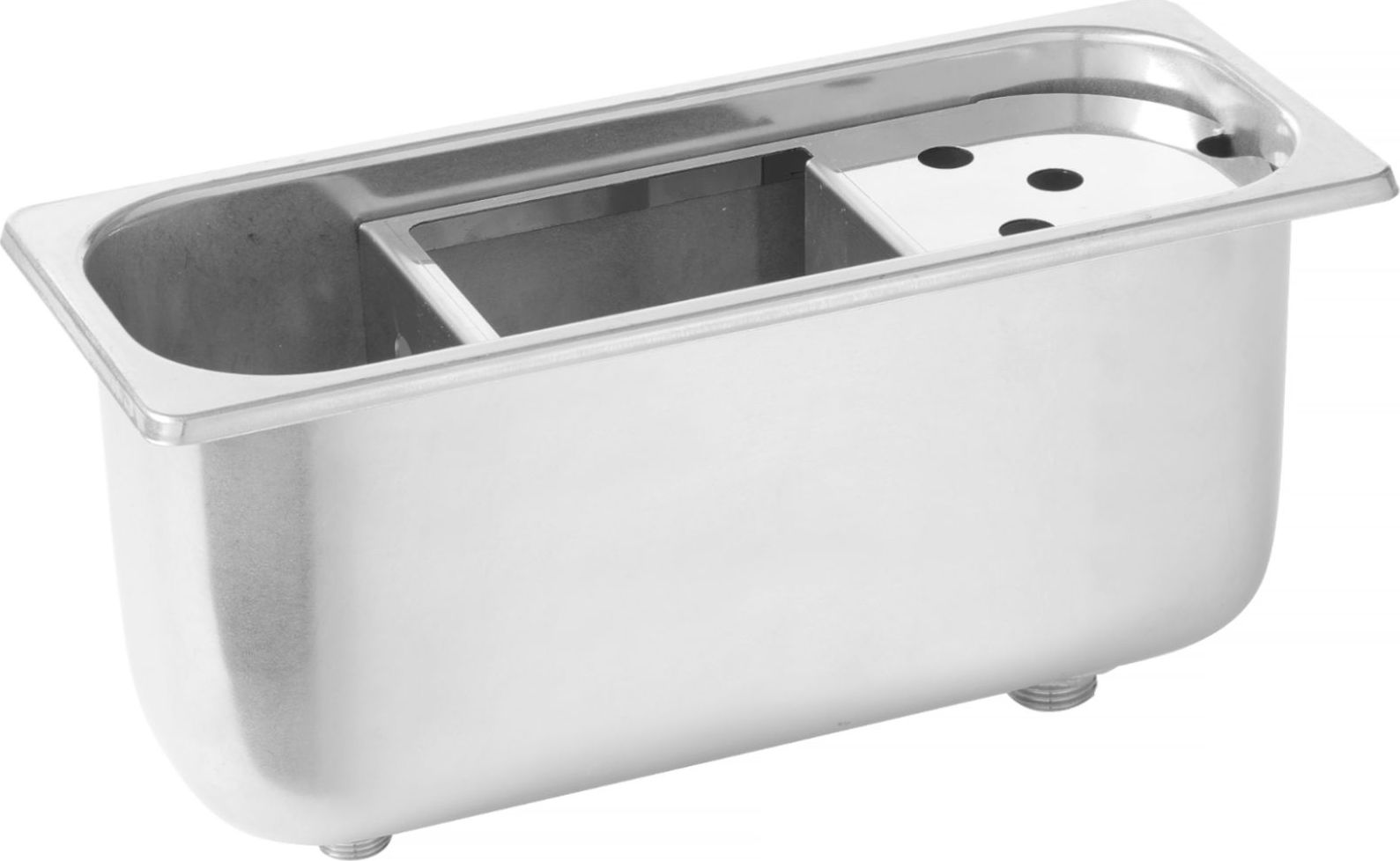 Hendi Płuczka myjka do gałkownic porcjonerów do lodów Kitchen Line 270 x 111 x 115 mm - Hendi 802007 Płuczka myjka do gałkownic porcjonerów do lodów K