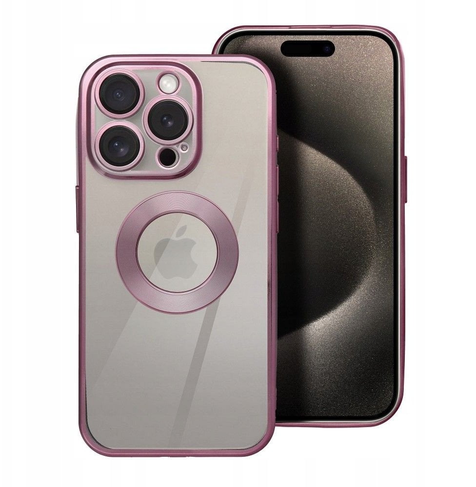 Futerał GLAM do IPHONE 17 Air pudrowy róż