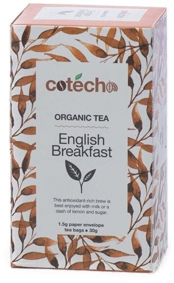 Cotecho Herbata czarna Organic English Breakfast 20 saszetek