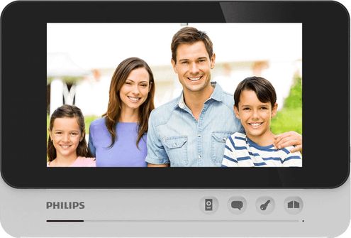 Philips Monitor Philips WelcomeEye AddComfort do rozbudowy zestawów z serii WelcomeEye Comfort, 7 ekran, sterowanie bramą, inter,531135