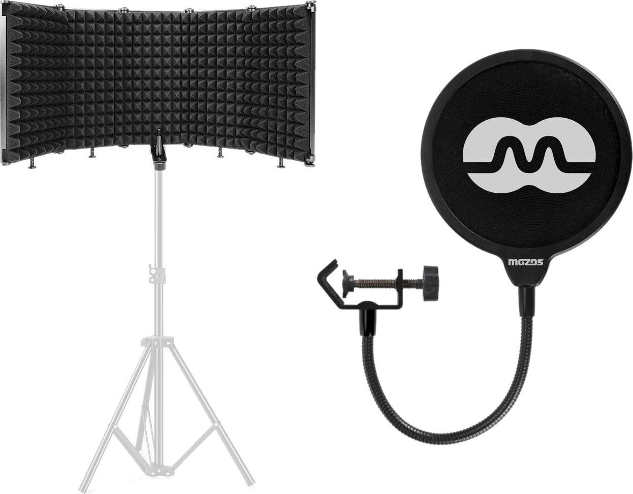 Mozos Mozos Kabina akustyczna (MSHIELD-CABIN-ECO) + Pop filtr mikrofonowy PS-1