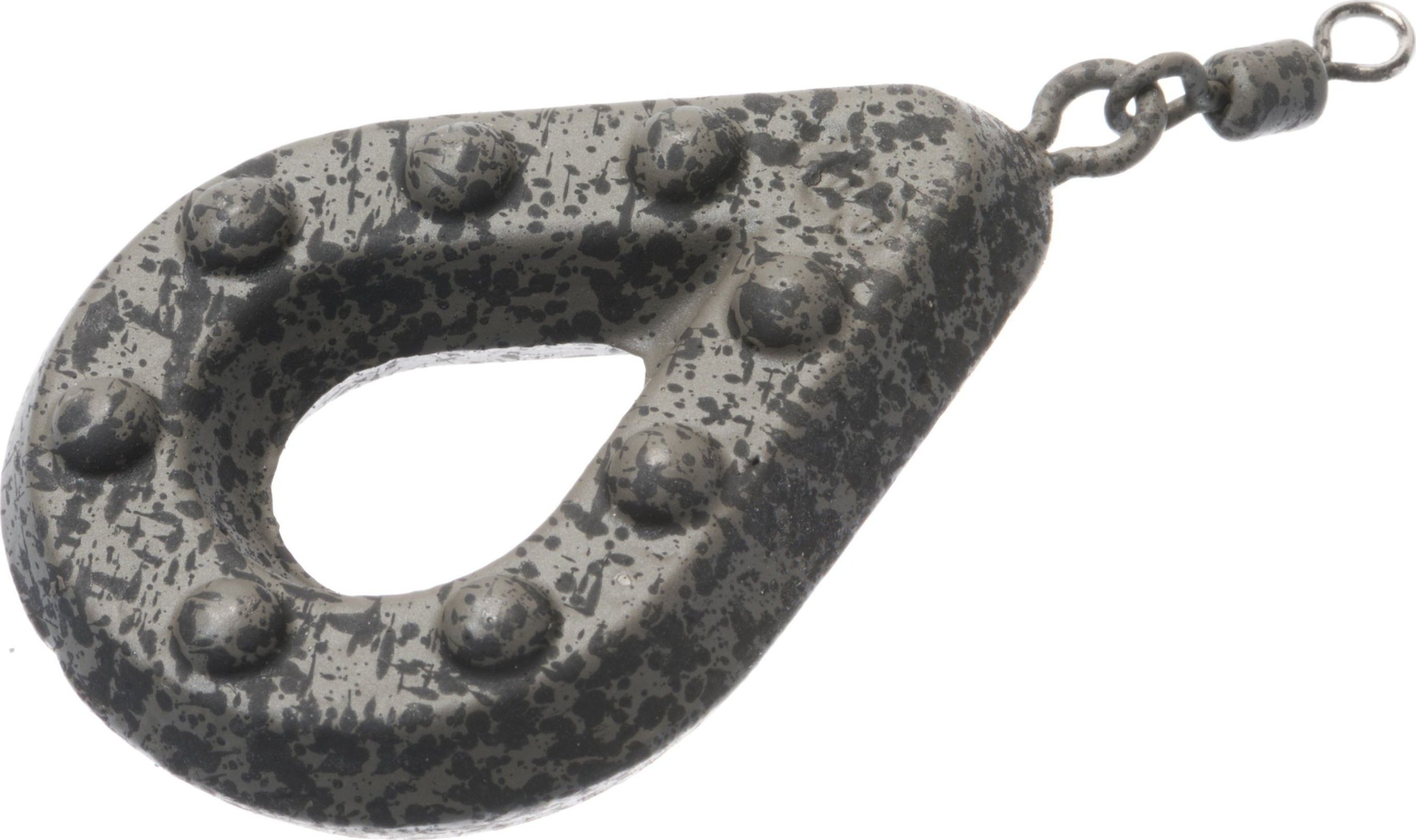 Jaxon Ciężarek karpiowy Pierścień z kolcami z krętlikiem - zielony