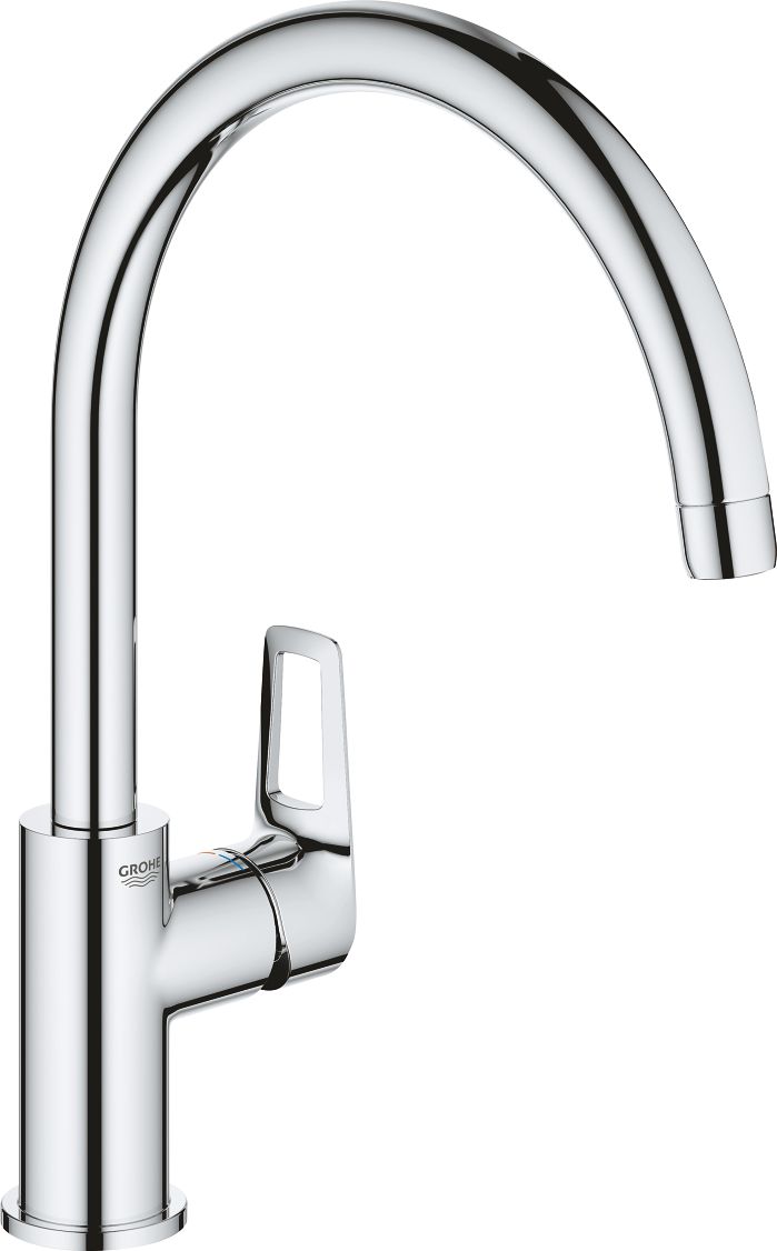 Bateria kuchenna Grohe BauLoop stojąca chrom (31368001)