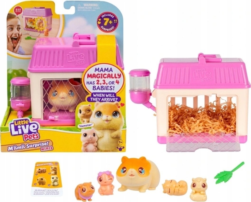 LITTLE LIVE PETS MAMA SURPRISE MINIS HAMSTER