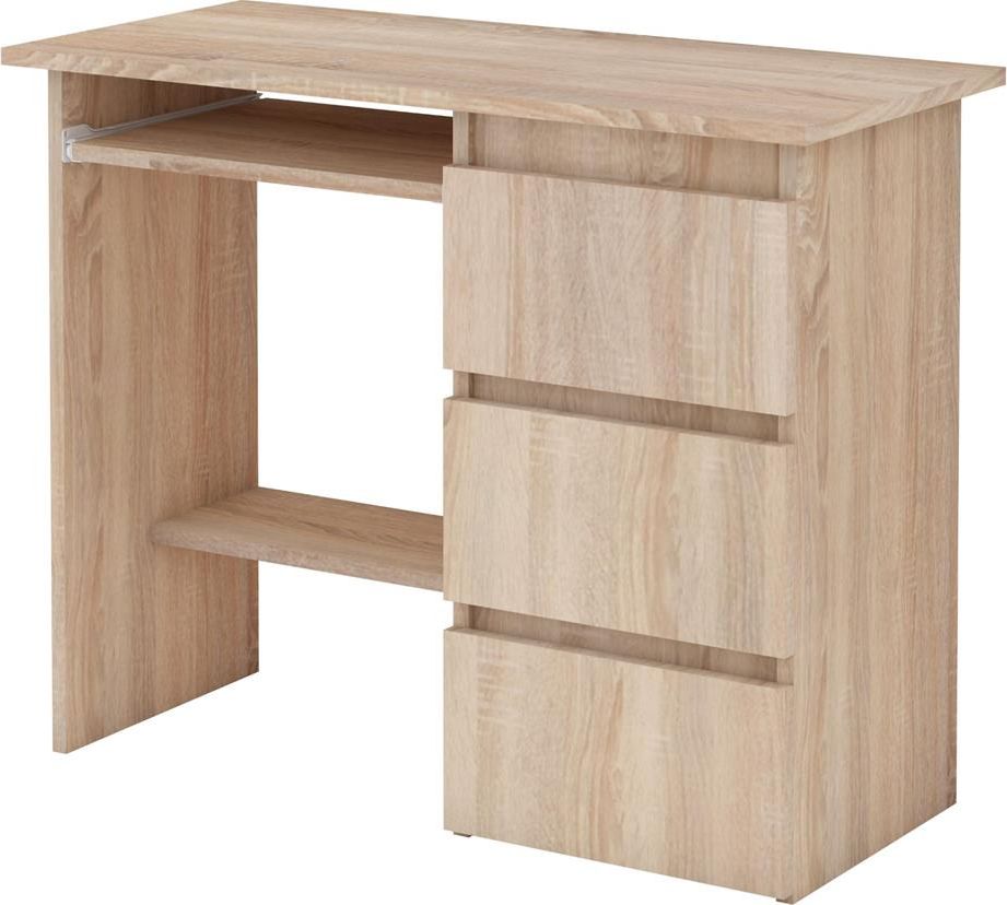 Biurko Meblowa 1 Bandi 1 Jasnobrązowe 94 cm x 43 cm