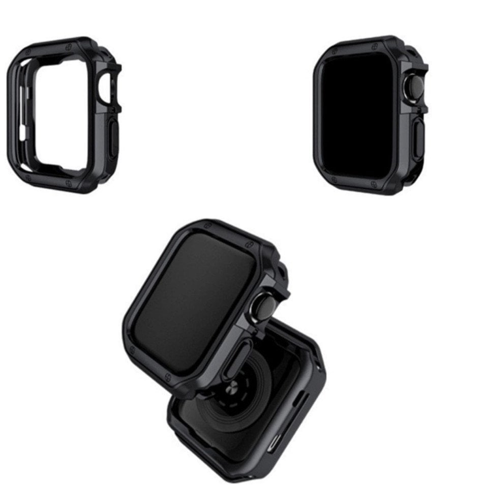Etui Soft Strong Watch Case na Apple Watch 42 mm (Series 1/2/3) - czarne