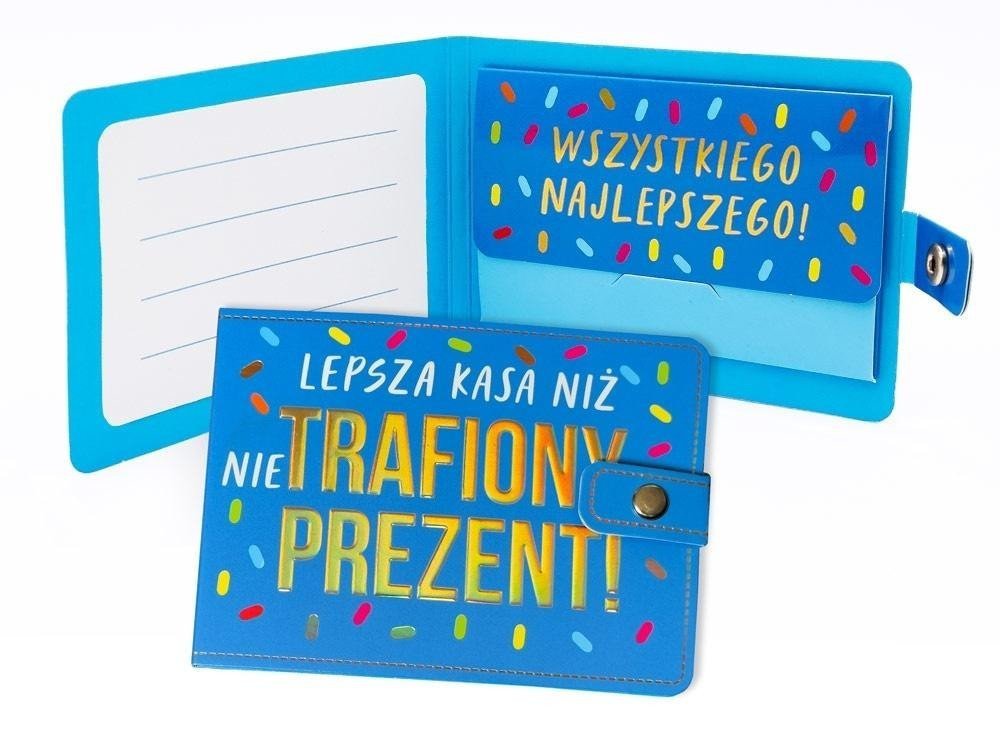 Portfelik koperta Lepsza kasa