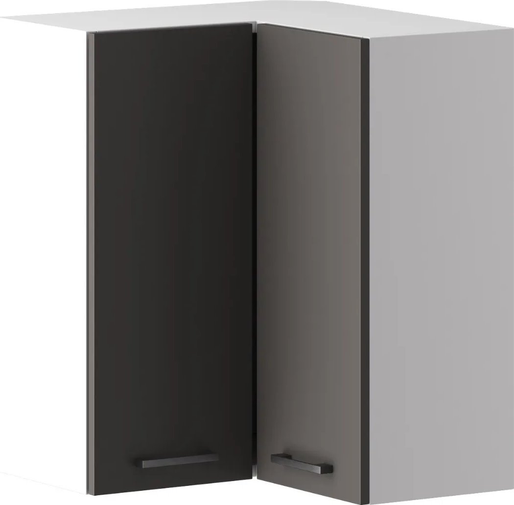 Szafka kuchenna narożna 60 CLARA WRN P/L szara grafit STOLKAR