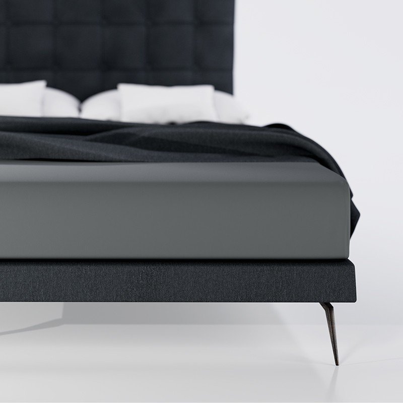 Pan Materac Prześcieradło PAN MATERAC 90x200 Grafit