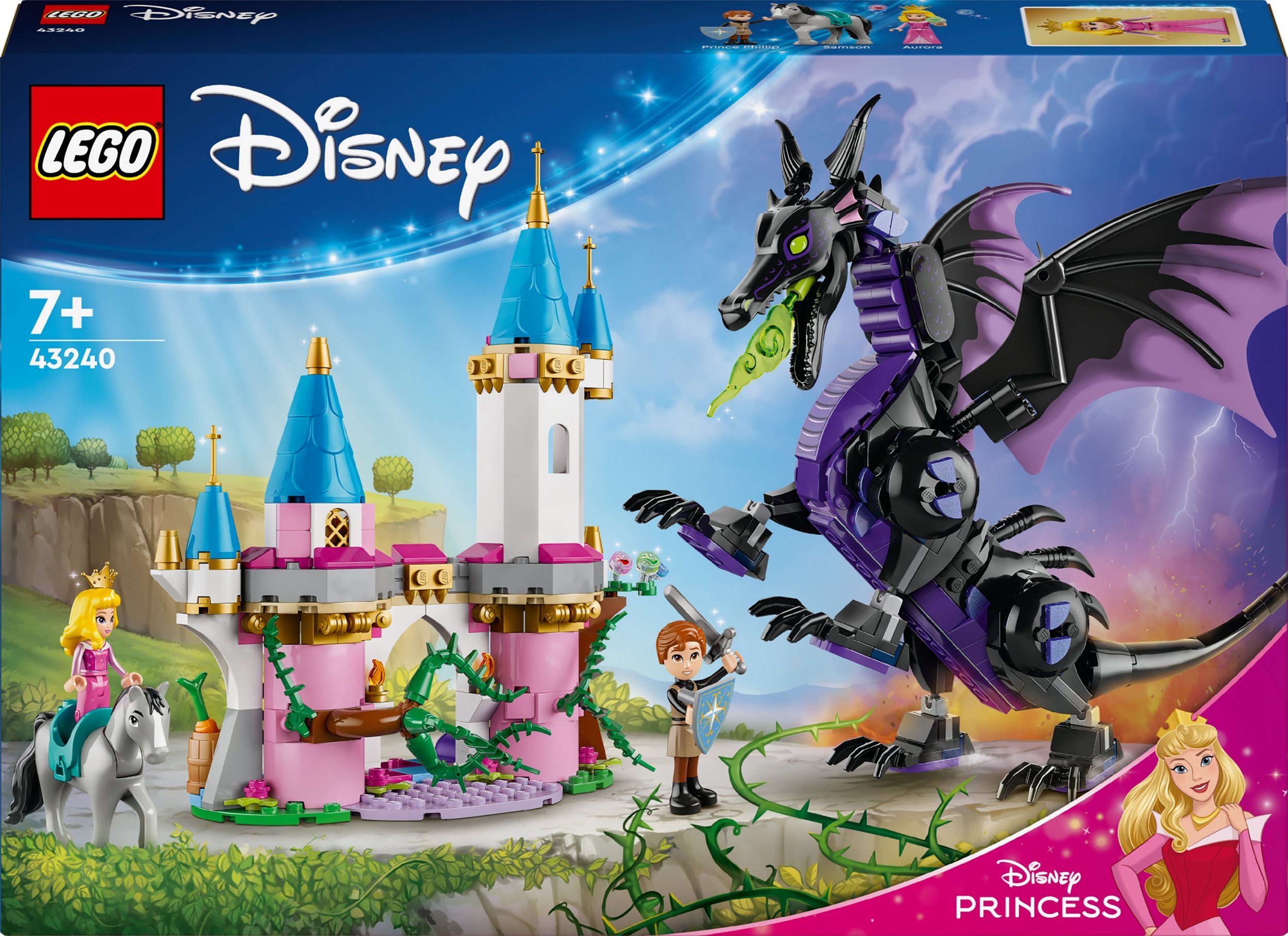 LEGO Disney Princess Diabolina jako smok (43240)