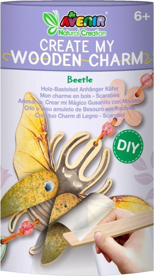 Zawieszka drewniana - Żuczek