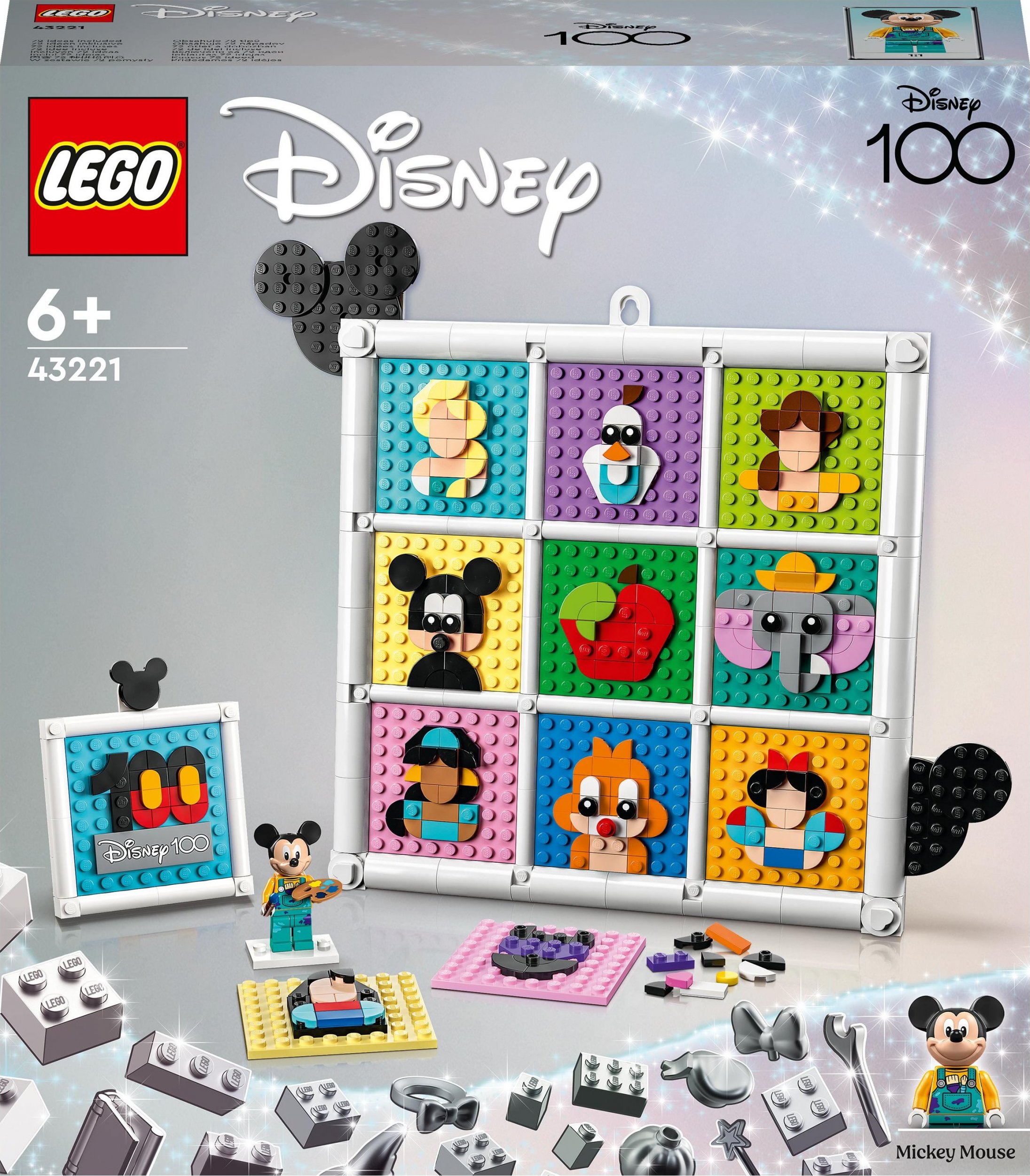 LEGO Disney 100 lat kultowych animacji Disneya (43221)