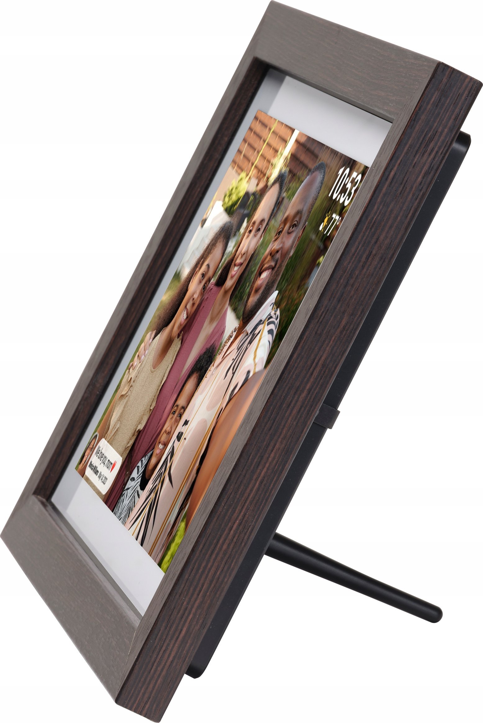 Ramka cyfrowa Denver Frameo PFF-1042DW, 10,1", 16GB, Czarna