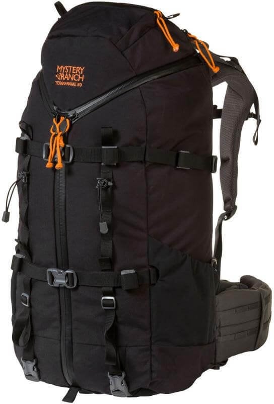 Plecak turystyczny Mystery Ranch M'S Terraframe 3, Zip 50, Black, L