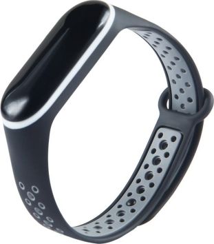 Xiaomi Opaska Xiaomi Mi Band 4 / 3 Dots czarno-szary