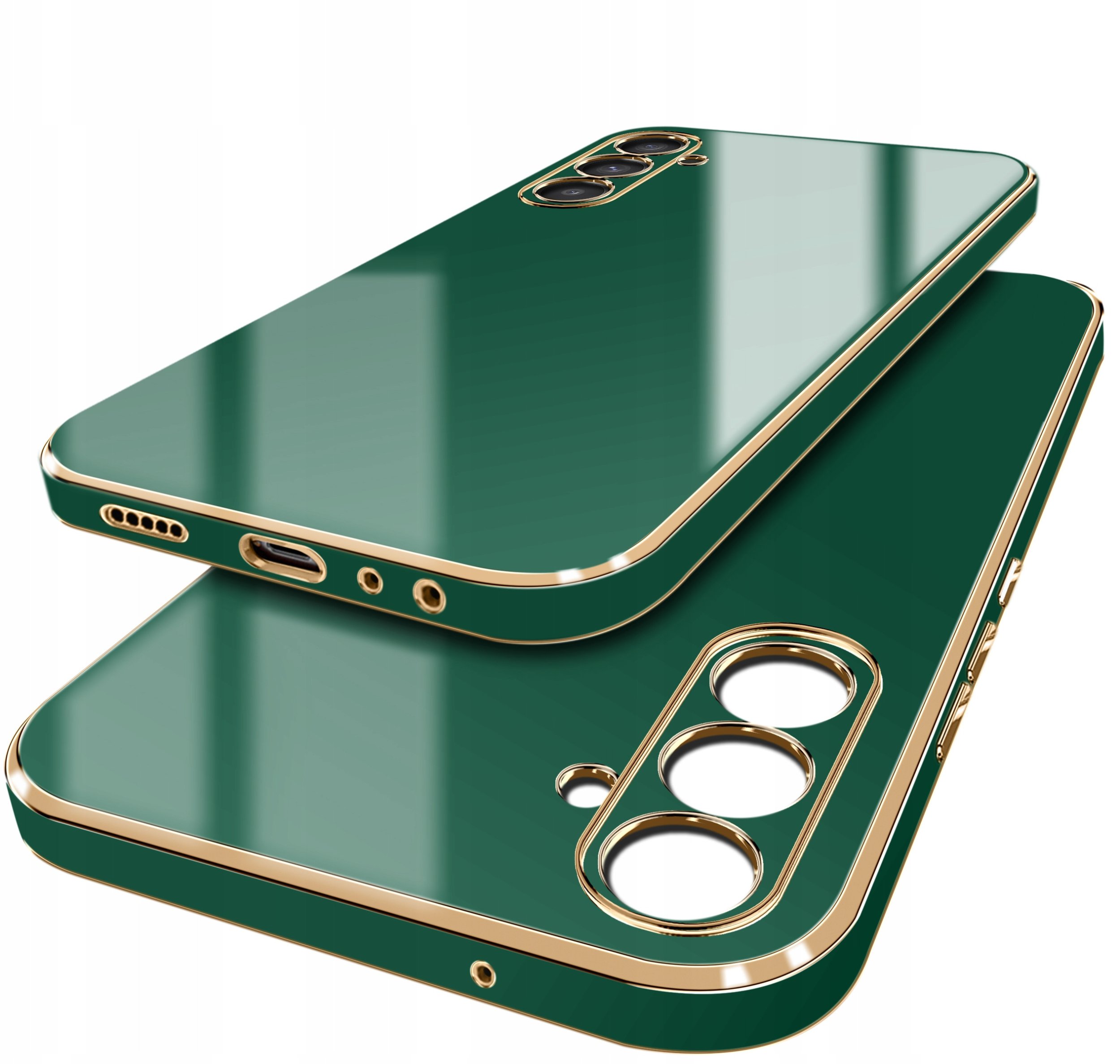 Etui do Samsung A16 | A16 5G SILIKONOWE ELEGANCKIE SLIM + Szkło 9H