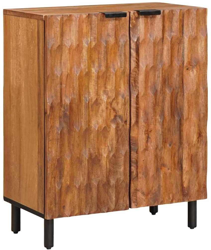 vidaXL Bufet Wykończenie w kolorze brązowego akacjowego 60 x 33,5 x 75 cm