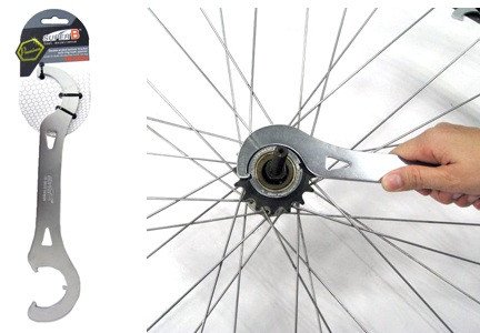 Klucz do kontr suportu z hakiem 2 strony Super-B