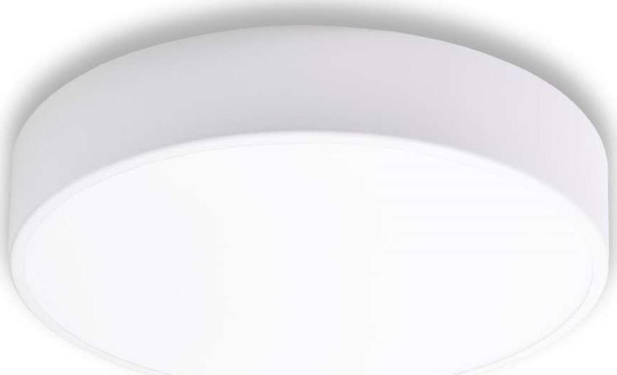 Lampa sufitowa TEAM Sufitowa LAMPA okrągła 137623613905 TEAM metalowa OPRAWA natynkowy plafon biały