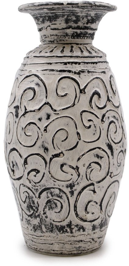 Ceramiczny Wazon - Kształt Zawijasów