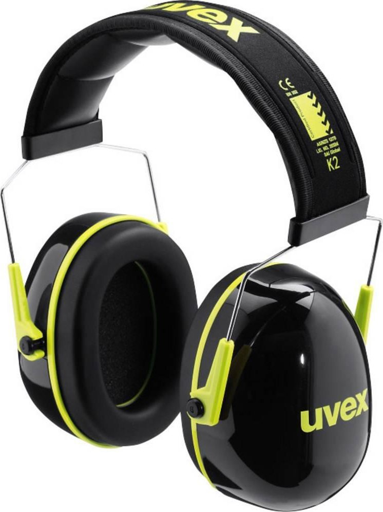 Uvex uvex capsule ear prot. K2 black/yellow