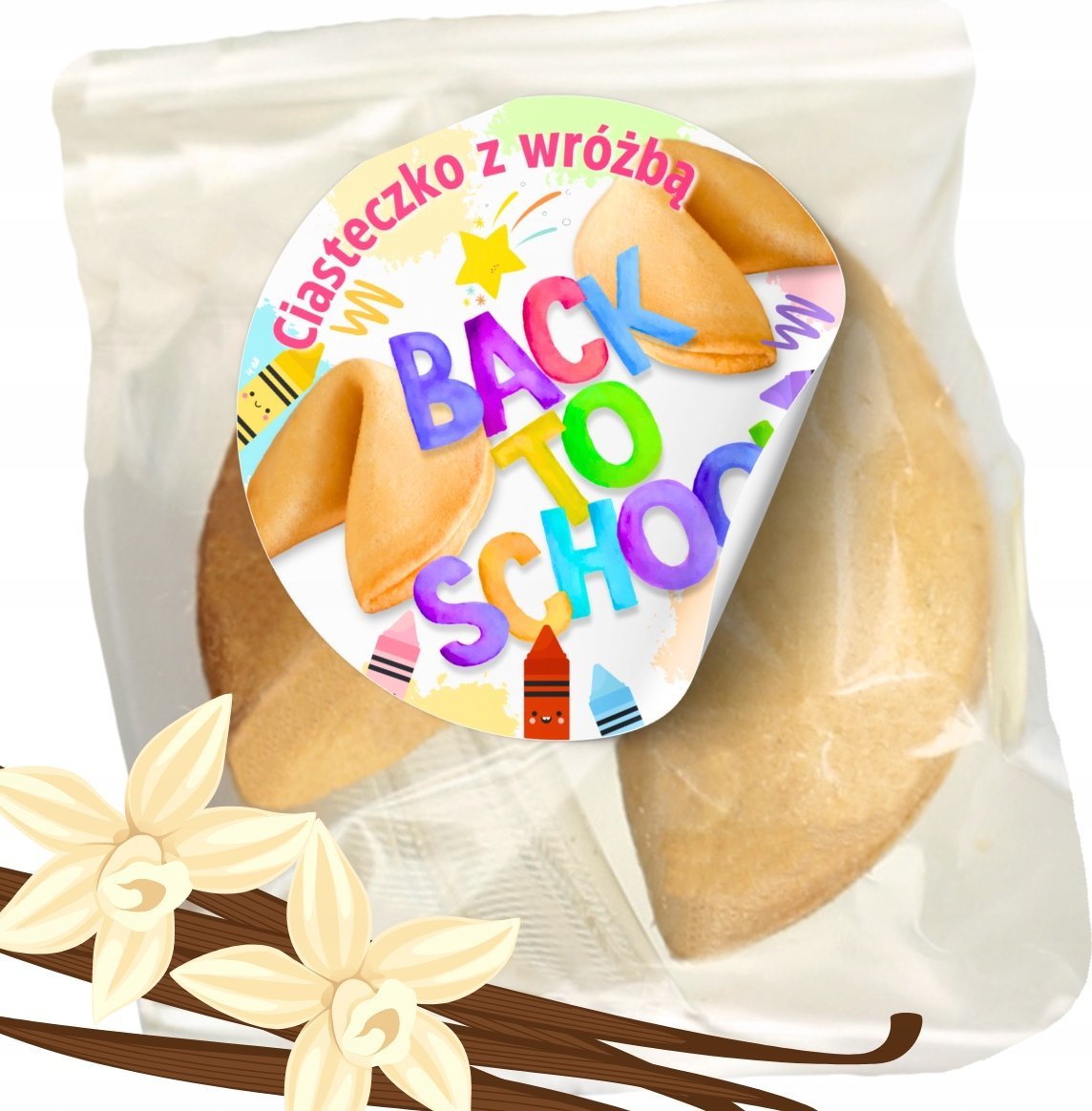 MagiaCiast Ciasteczka z wróżbą NA PREZENT SZKOLNE dla uczniów Magia Przeznaczenia 1szt