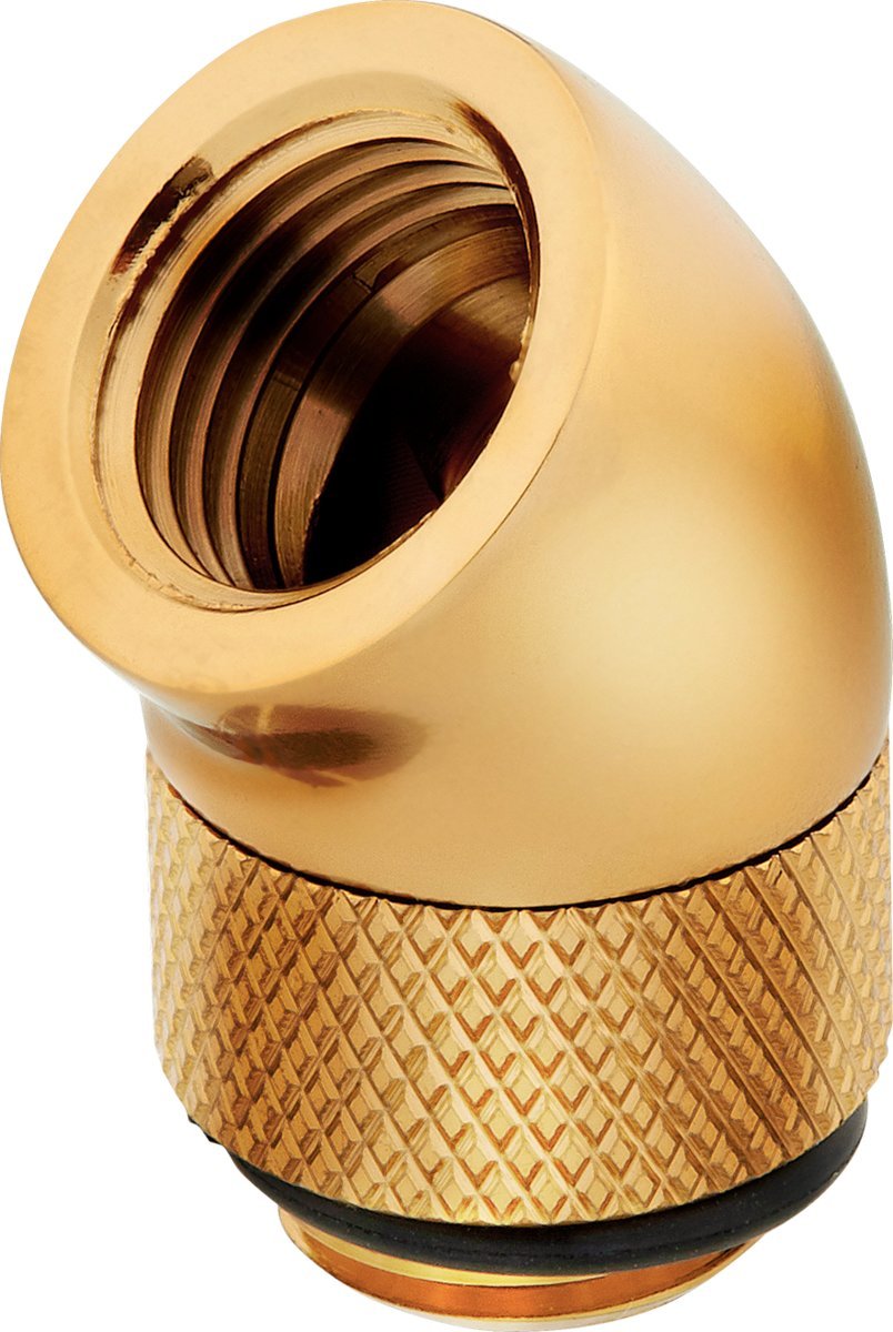 Corsair Corsair Hydro X Series 45 Grad G1/4 Fitting Adapter Twin Pack -