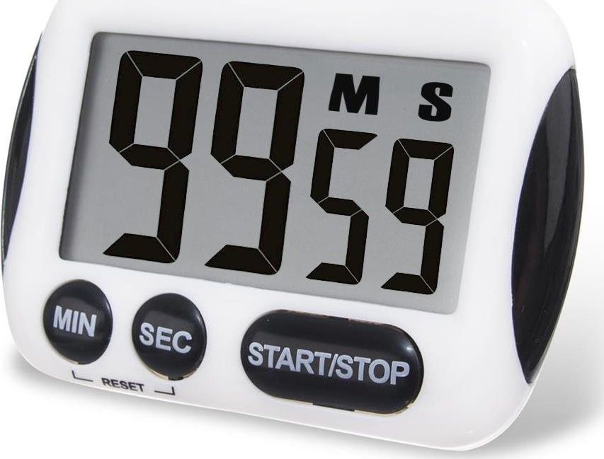 Minutnik Orion cyfrowy biały (Ori_130740)