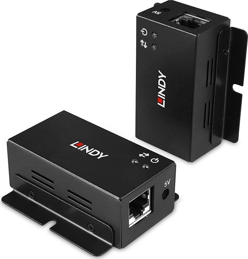 Adapter USB Lindy Adap Lindy 50m 2 Port USB 2.0 Cat. 6 Extender