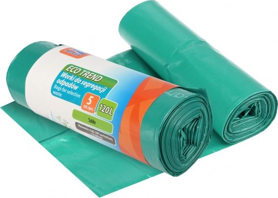 Ravi Worki ECO Bags 120L 10szt. zieloneszkło