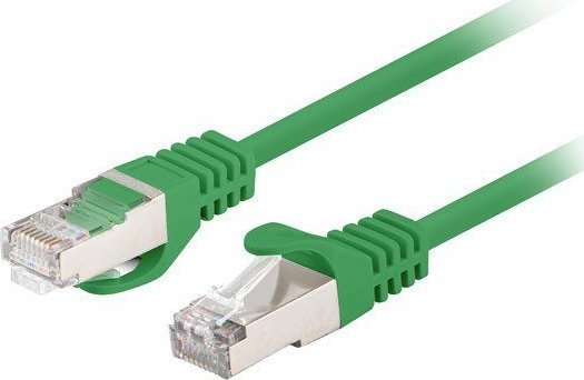 Lanberg PATCHCORD KAT.6 FTP 1M ZIELONY FLUKE PASSED LANBERG 10-PACK