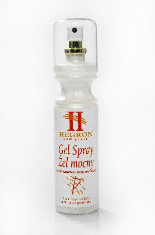 Hegron Styling Żel spray do modelowania włosów extra mocny 150 ml