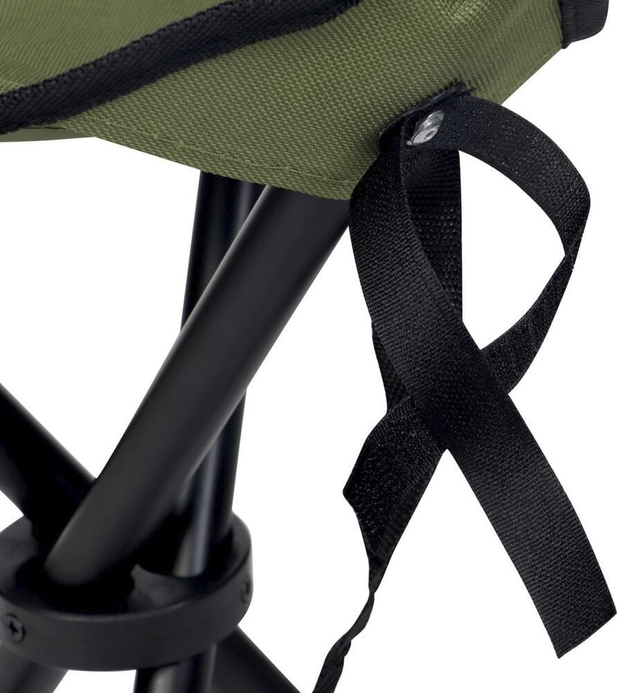 Enero Krzesło wędkarskie turystyczne taboret składany zielony 29x29x35cm